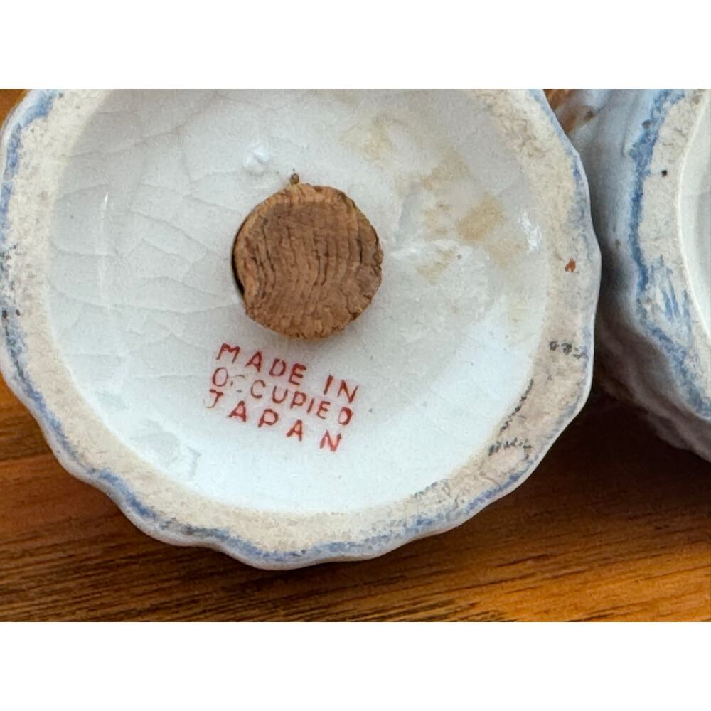 Vintage Occupied Japan Southern Belle Salt Pepper Shakers - Picture 5 of 8